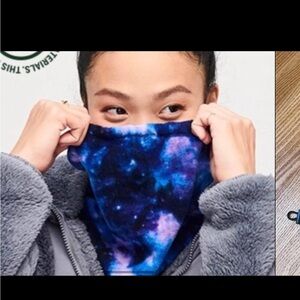 Victoria's secret PINK Galaxy Print Neck Warmer NWT